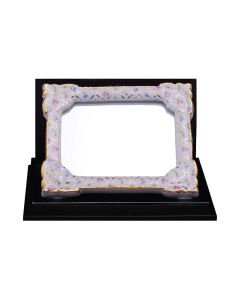 Mirror in Gold Checker Design