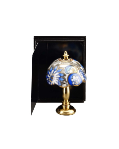 Antique' Lamp in Blue Dream Design