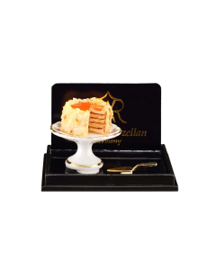 Nut Cake on Cake Stand