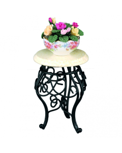 RP17047 - Side Table with Flower Display