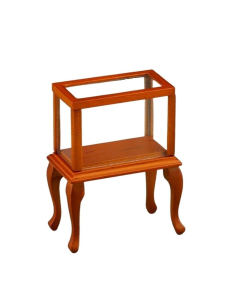 Empty Glass Display Cabinet