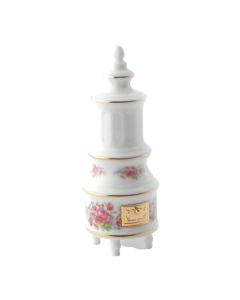 Dresden Rose Porcelain Stove