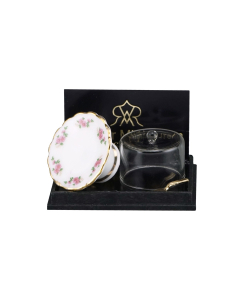 Cake Stand with Glass Dome, Lisa Design