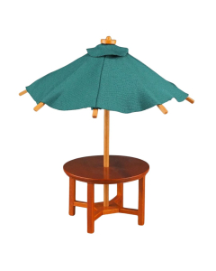Garden Table with Umbrella