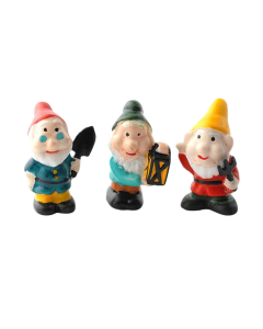 Three Garden Gnomes