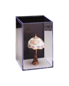 Lamp In Classic Rose Design ,