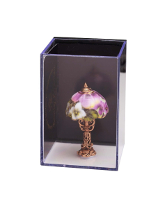 Lamp In Pansy Design ,