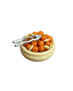 Bowl of Nuts and Cracker