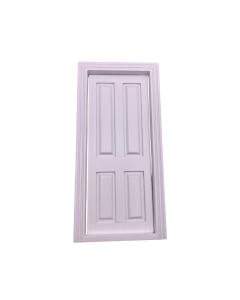 White Interior Door 4 Panel