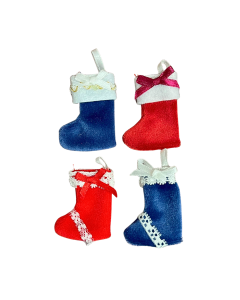 Luxury Christmas Stockings Pk4