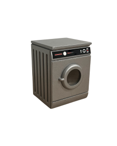 Silver Washing Machine