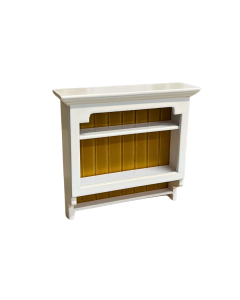 White and Pine Wall Shelves