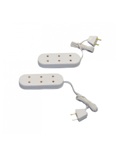 Three Light Socket Strips, 2 pcs
