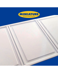 Wall Panelling Square Design Panels (2 Pack)