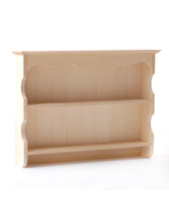BEF139 Barewood Dresser Top Shelves