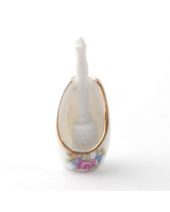 D1744 Porcelain Toilet Brush Holder