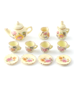 D2185 - Small Yellow Tea Set