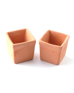 D2246 Set of 2 Terracotta Tree Pots