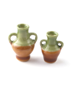 D2247 - Pair of Glazed Amphora