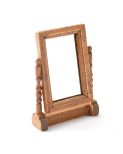 DF1205 Antique Oak Swivel Mirror