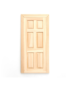 TC6007F - False Barewood Internal Door (non-opening)