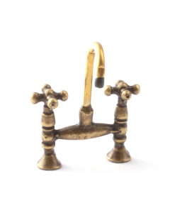 DIY668 Antique Brass Mixer Tap