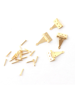 DIY671 10mm Brass Tee Hinges (Pack of 4)