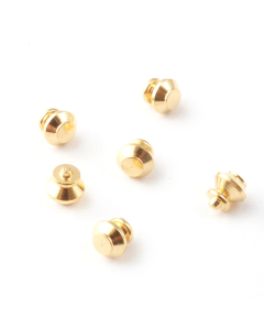 DIY674 5mm Brass Door Knobs (Pack of 6)
