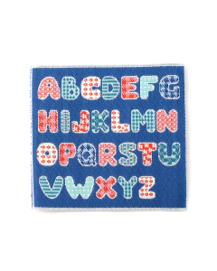 E3100 - Blue Alphabet Blanket/Rug
