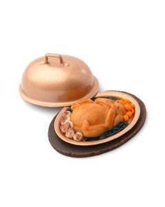 E3266 - Turkey on Platter & Canopy