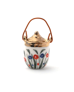 E3312 - Floral Biscuit Barrel