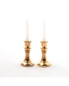 E4237 - Candlesticks & Candles, 2 pcs