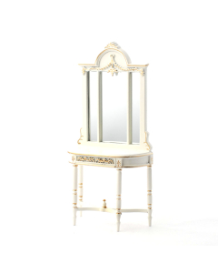 E4263 - Hand-painted Table with Mirror