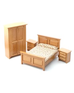 E4437 - Country Bedroom Set, 4 pcs (L)
