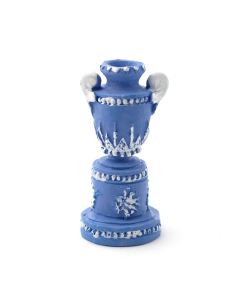 E6324 - Decorative 'Jasper' Blue Trophy Vase