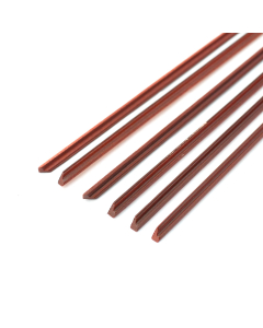 E7170 - Mahogany-Coloured Picture Rail, 6 pieces
