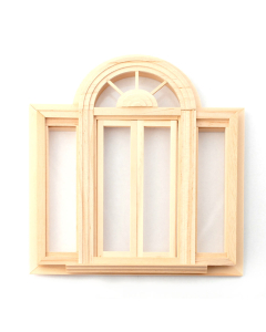 HW5049 - 1:12 Scale Circlehead Double Casement Window