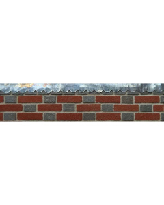 RL04 - Real Lead with Small Scallop Edge (12" x 1")