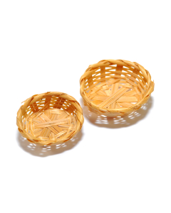 MCB402 - Oval Wicker Baskets (pk2)