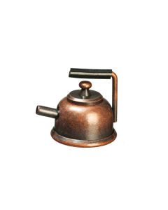 Antique Bronze Kettle