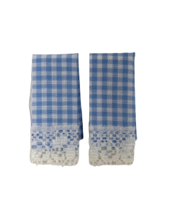 Blue Gingham Kitchen Towels