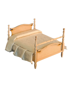 Barewood 'French Style' Double Bed
