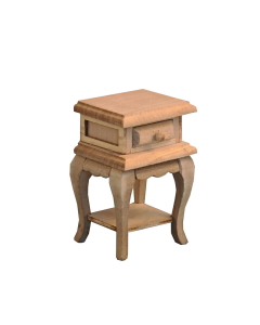 Barewood 'French Style' Bedside table