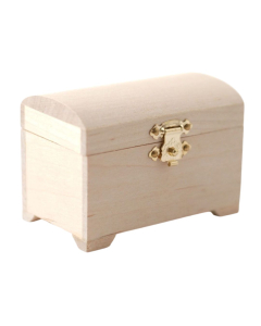 Barewood Hinged Chest