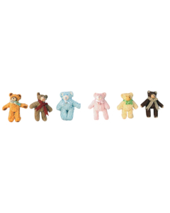 Teddy Bears, Pack of 6