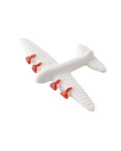 White Plastic Aeroplane Toy
