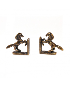 D2384 - Antique Horse Bookends