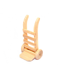 D3238 - Barewood Wooden Trolley or sack barrow