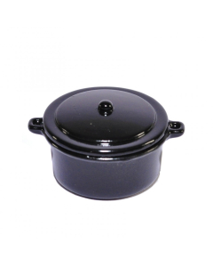 D4155 - Black Cooking Pot