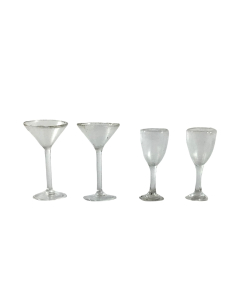 Pack of Four Wine Glasses